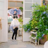 花铃《甘雨女仆》主题写真：41张全套美图