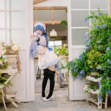 花铃《甘雨女仆》主题写真：41张全套美图