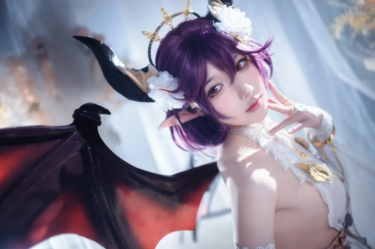 阿包也是兔娘《碧蓝幻想 古蕾娅 龙娘》主题写真：35张全套美图