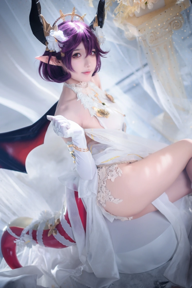 阿包也是兔娘《碧蓝幻想 古蕾娅 龙娘》主题写真：35张全套美图