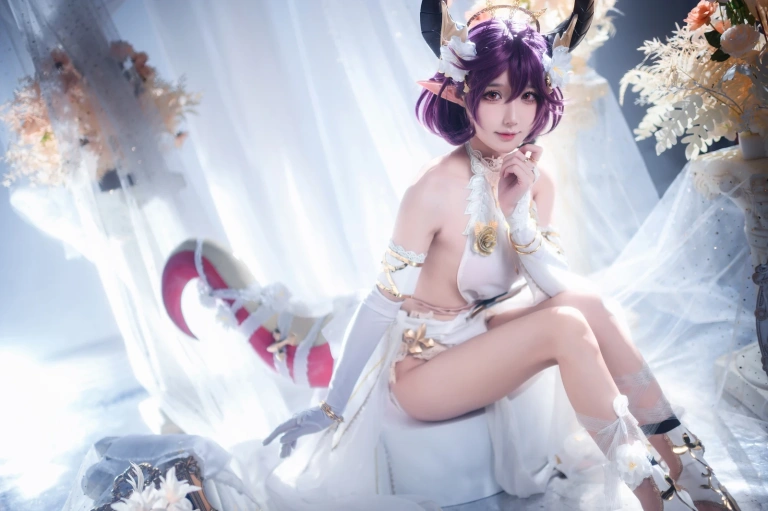 阿包也是兔娘《碧蓝幻想 古蕾娅 龙娘》主题写真：35张全套美图