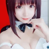 星之迟迟《加藤惠 兔女郎》主题写真：46张全套美图，含1个视频
