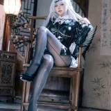 屿鱼《绝区零 仪玄·墨形影踪》主题写真：50张全套美图