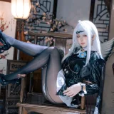 屿鱼《绝区零 仪玄·墨形影踪》主题写真：50张全套美图