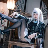 屿鱼《绝区零 仪玄·墨形影踪》主题写真：50张全套美图