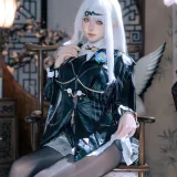 屿鱼《绝区零 仪玄·墨形影踪》主题写真：50张全套美图