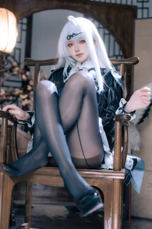 屿鱼《绝区零 仪玄·墨形影踪》主题写真：50张全套美图