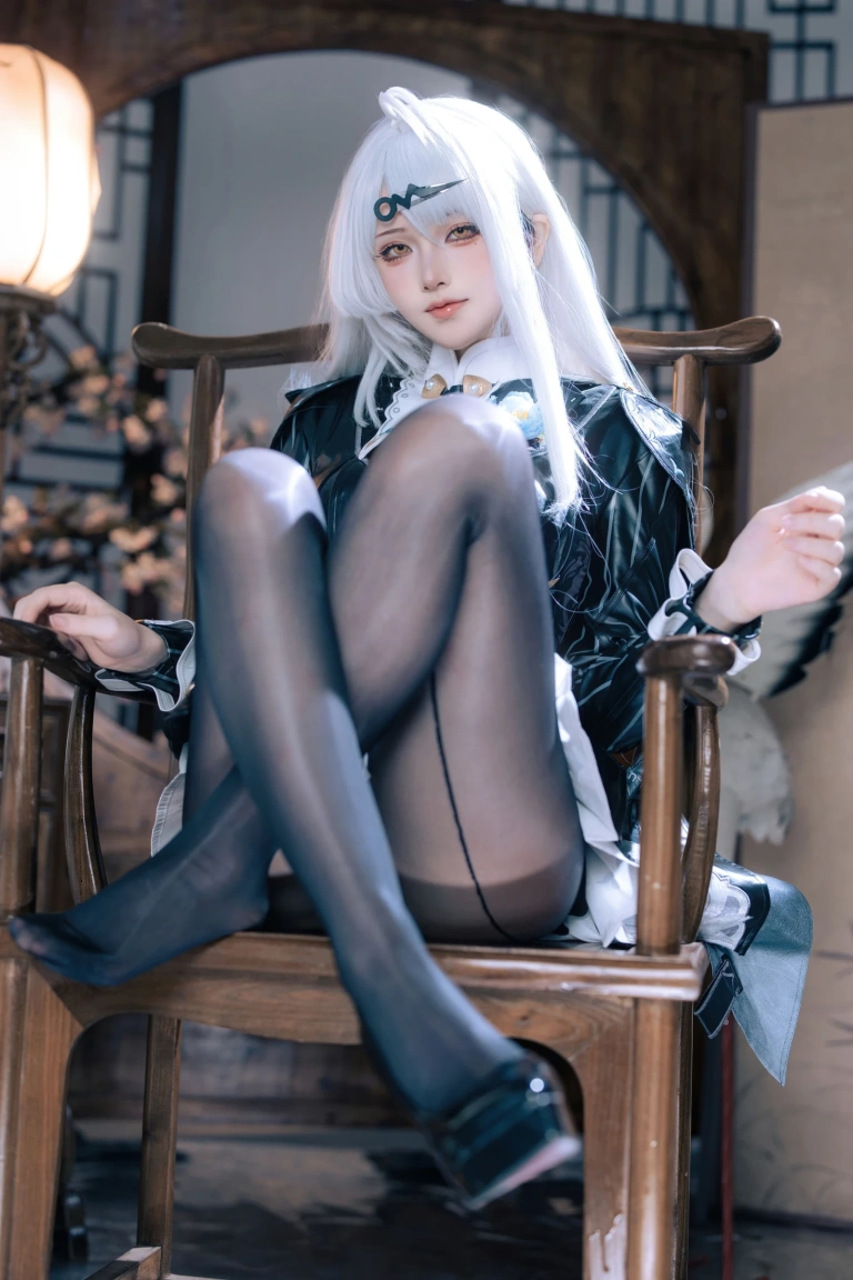 屿鱼《绝区零 仪玄·墨形影踪》主题写真：50张全套美图