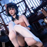 桃良阿宅《华甲小僵尸》主题写真：53张全套美图