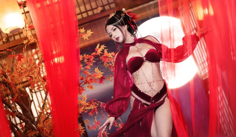 清水由乃《月下舞姬》主题写真：58张全套美图