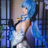 焖焖碳《原神 甘雨》主题写真：23张全套美图