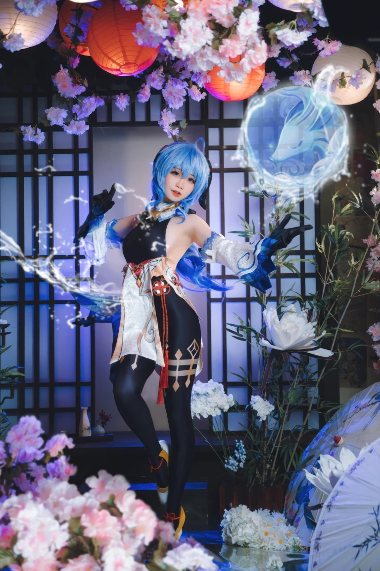 焖焖碳《原神 甘雨》主题写真：23张全套美图