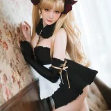 瓜希酱《艾蕾女仆》主题写真：23张全套美图