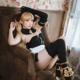 瓜希酱《艾蕾女仆》主题写真：23张全套美图