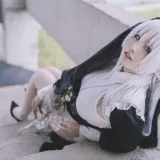 阿半今天很开心《精灵修女》主题写真：28张全套美图