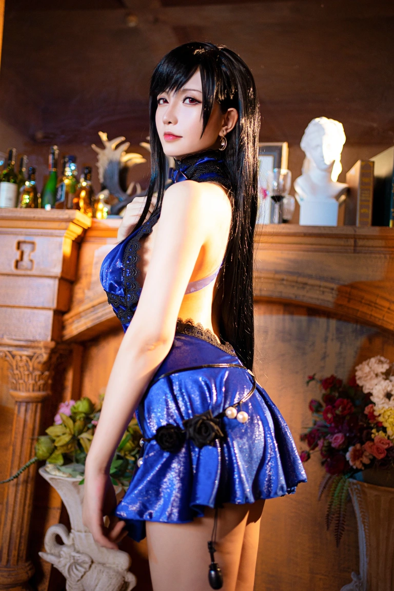 星之迟迟《蒂法》主题写真：28张全套美图