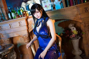 星之迟迟《蒂法》主题写真：28张全套美图