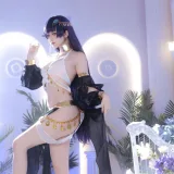 屿鱼《碧蓝航线 吾妻同人舞娘》主题写真：45张全套美图