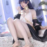 屿鱼《碧蓝航线 吾妻同人舞娘》主题写真：45张全套美图