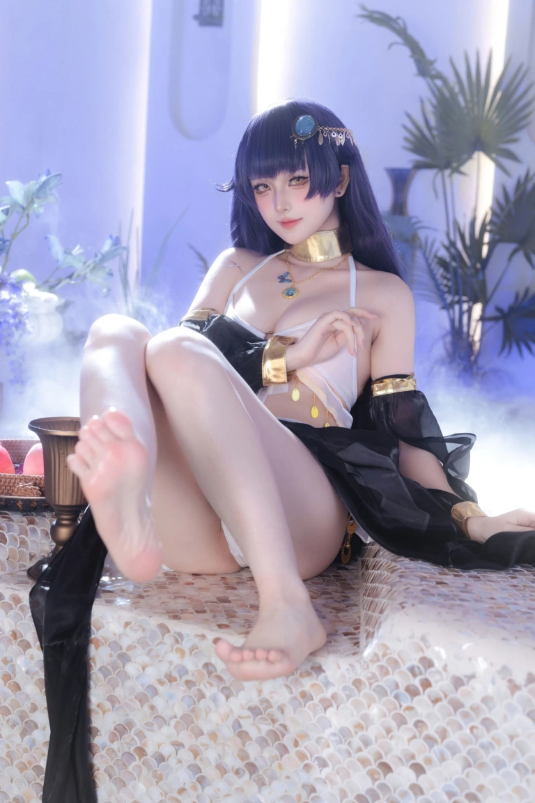 屿鱼《碧蓝航线 吾妻同人舞娘》主题写真：45张全套美图