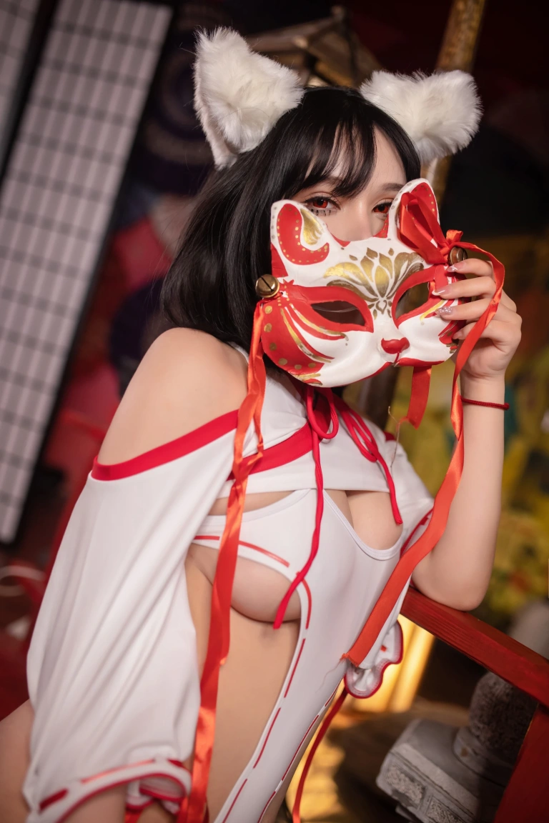抱走莫子《神社巫女》主题写真：48张全套美图，含4个视频