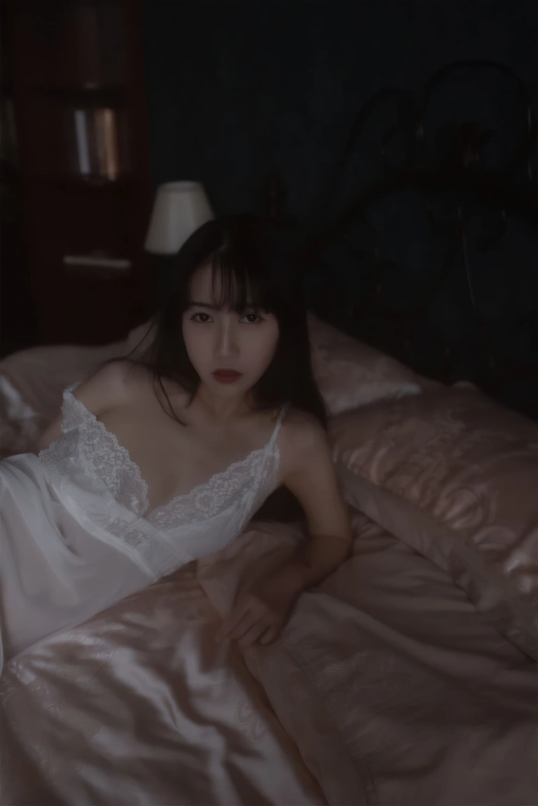 不呆猫《白月光》主题写真：53张全套美图