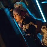 阿包也是兔娘《女仆 bb酱》主题写真：19张全套美图