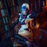 阿包也是兔娘《女仆 bb酱》主题写真：19张全套美图