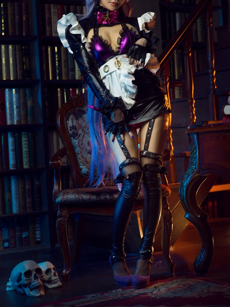阿包也是兔娘《女仆 bb酱》主题写真：19张全套美图