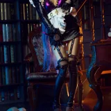 阿包也是兔娘《女仆 bb酱》主题写真：19张全套美图