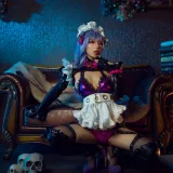 阿包也是兔娘《女仆 bb酱》主题写真：19张全套美图