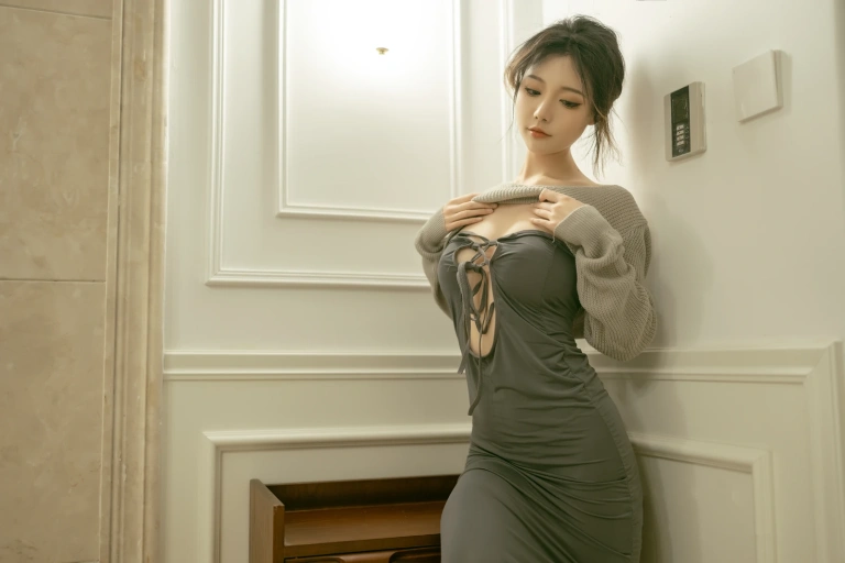 桃良阿宅《晚餐后》主题写真：40张全套美图