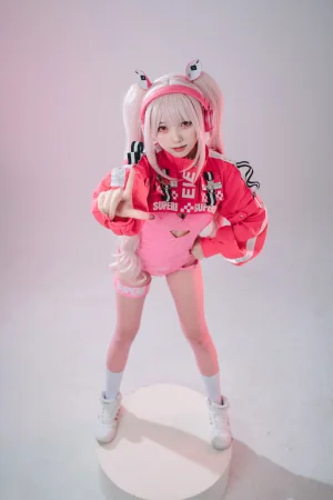 花铃《爱丽丝兔女郎》主题写真：66张全套美图