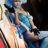 小仓千代《舰长 pa15旗袍》主题写真：20张全套美图