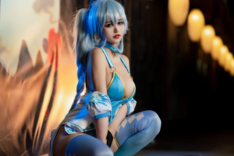 小仓千代《舰长 pa15旗袍》主题写真：20张全套美图