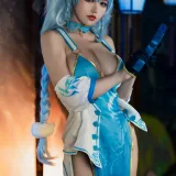 小仓千代《舰长 pa15旗袍》主题写真：20张全套美图