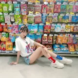 木棉棉《智能型彼女T恤》主题写真：22张全套美图