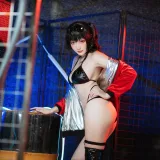 瓜希酱《碧蓝航线 大凤赛车》主题写真：23张全套美图