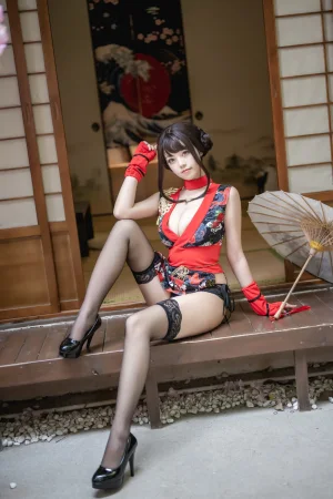 蜜汁猫裘《忍者2》主题写真：71张全套美图