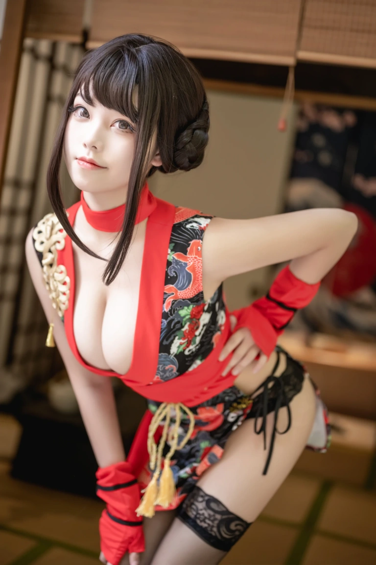 蜜汁猫裘《忍者2》主题写真：71张全套美图