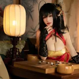 小仓千代《大凤旗袍》主题写真：30张全套美图
