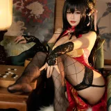 小仓千代《大凤旗袍》主题写真：30张全套美图