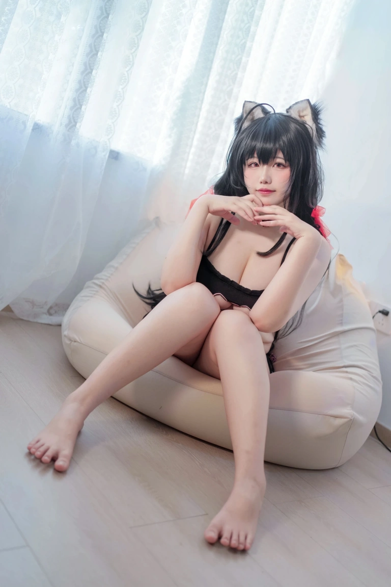 阿半今天很开心《碧蓝航线 大凤猫猫》主题写真：37张全套美图