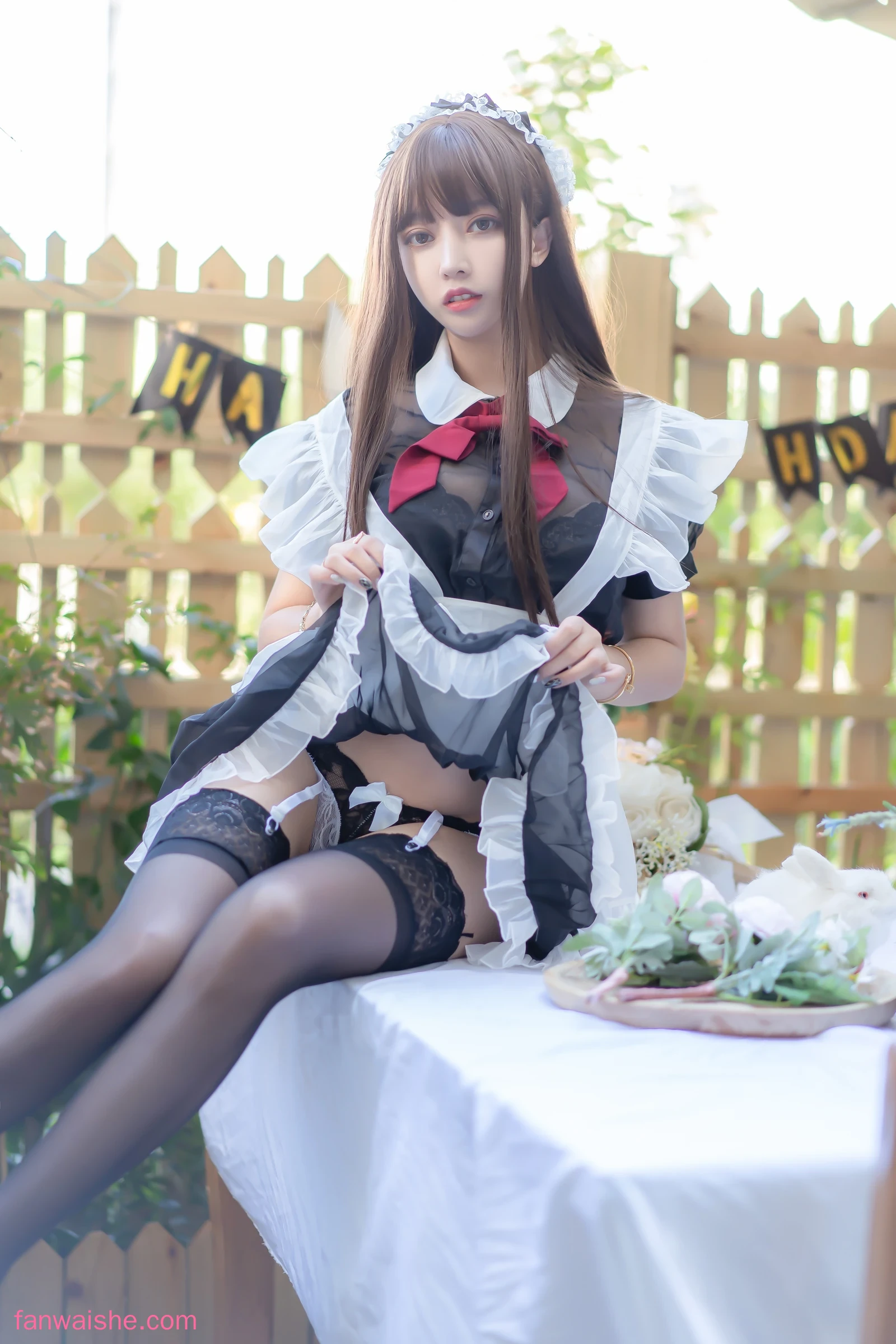 过期米线线喵 过期米线线喵 NO.058 - 女仆透