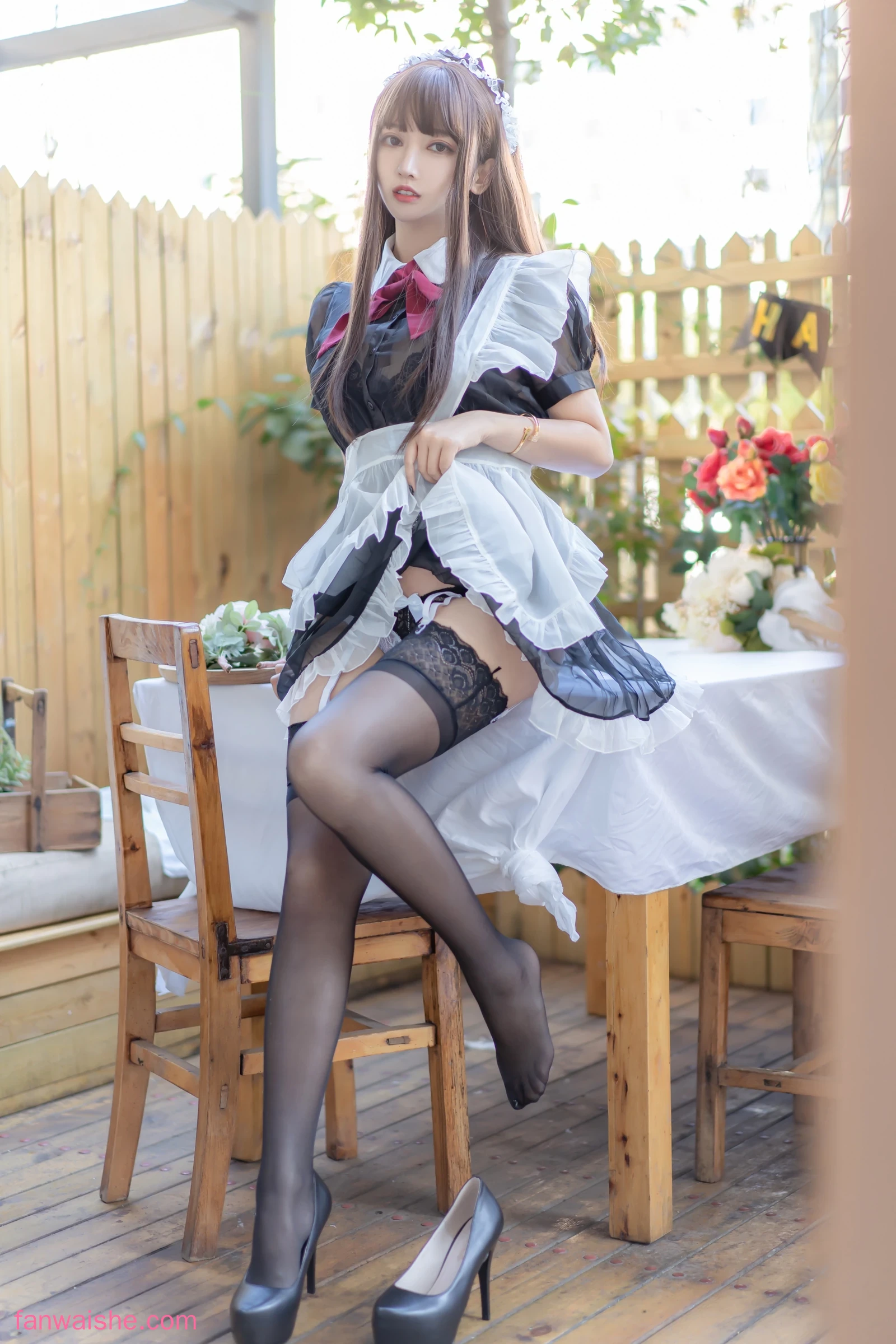 过期米线线喵 过期米线线喵 NO.058 - 女仆透