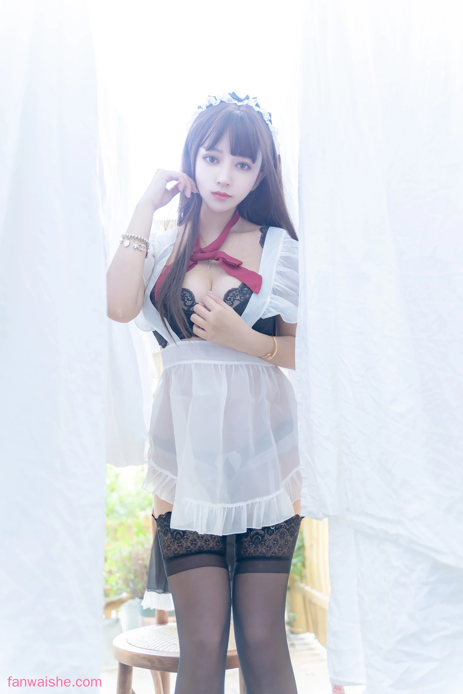 过期米线线喵 过期米线线喵 NO.058 - 女仆透