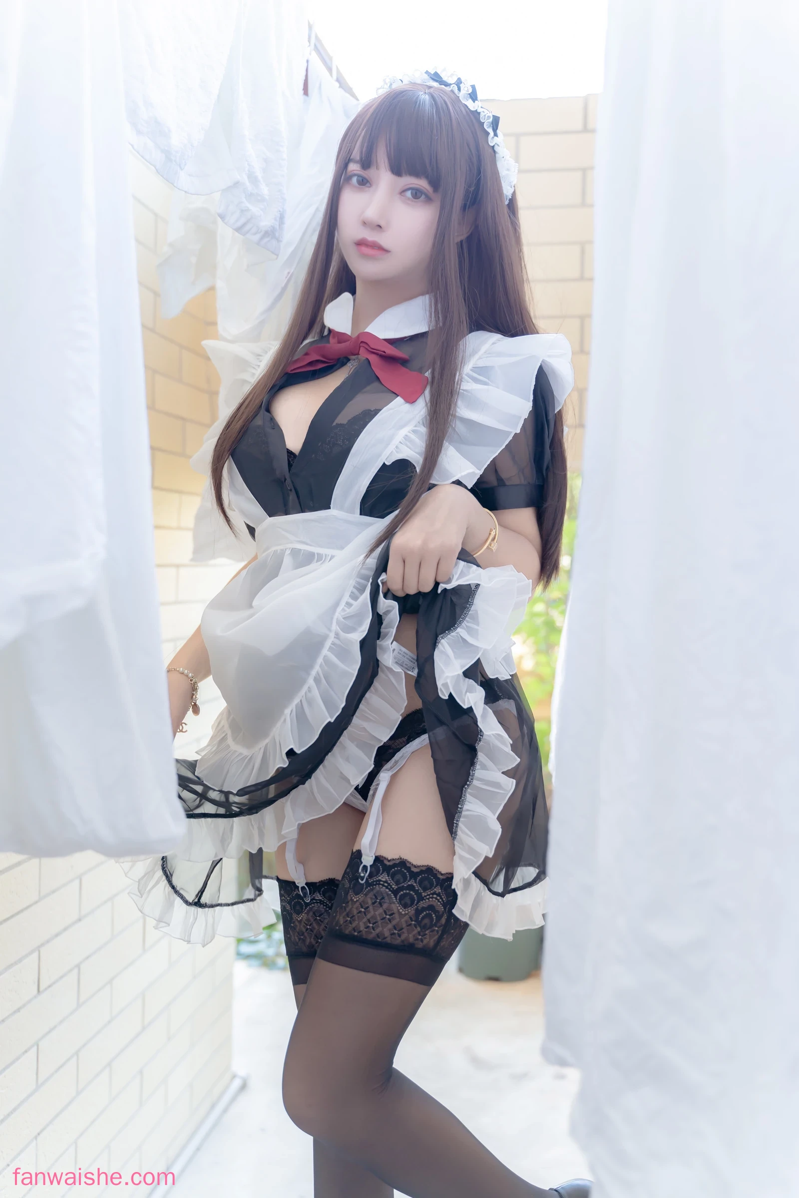 过期米线线喵 过期米线线喵 NO.058 - 女仆透