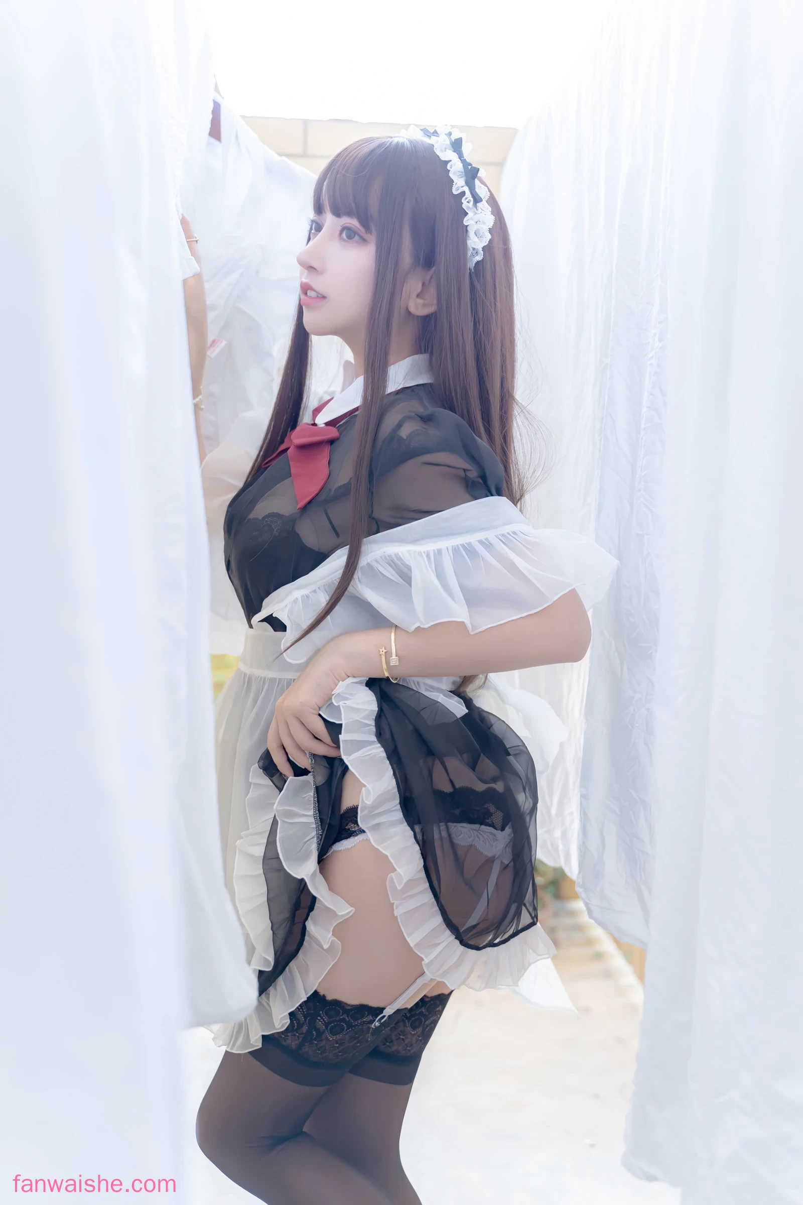 过期米线线喵 过期米线线喵 NO.058 - 女仆透
