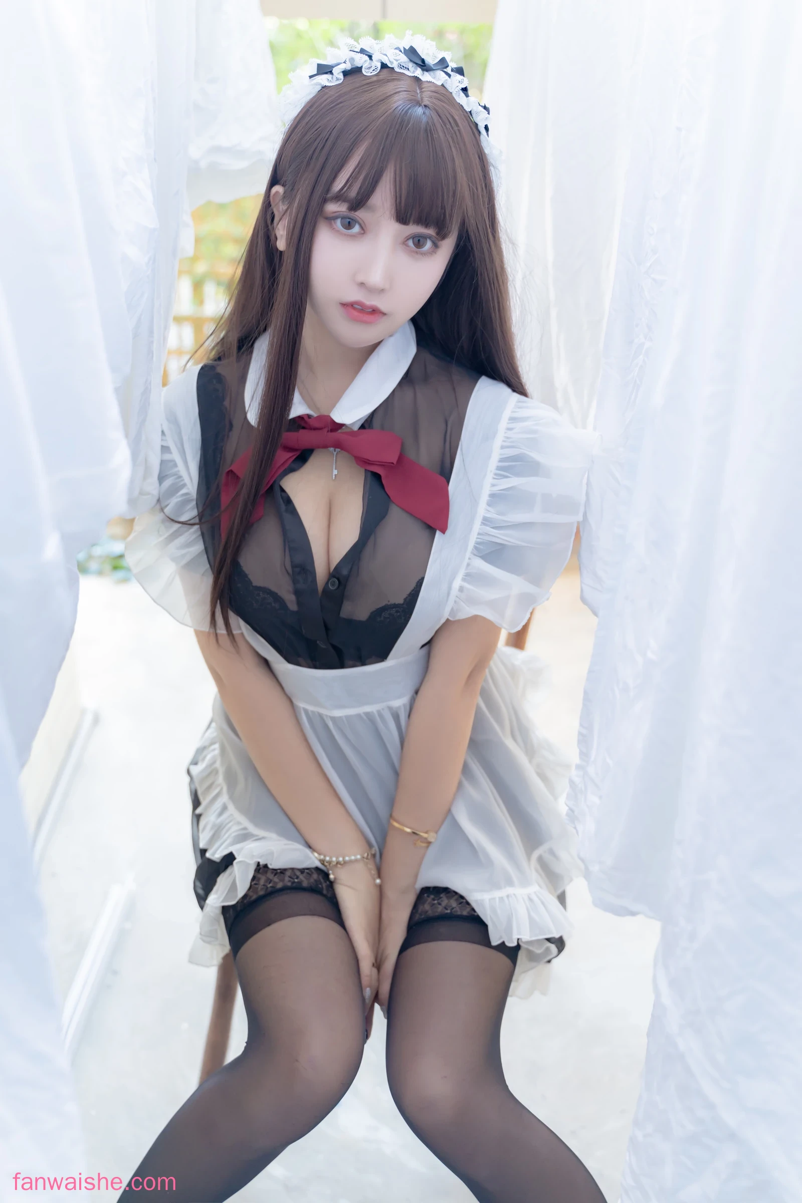 过期米线线喵 过期米线线喵 NO.058 - 女仆透