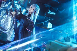 木棉棉《斯卡蒂COS》主题写真：16张全套美图